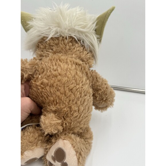 Disney Parks Duffy Bear Yoda 12" Plush Star Wars Stuffed Animal 2014 No Shirt - Picture 8 of 9
